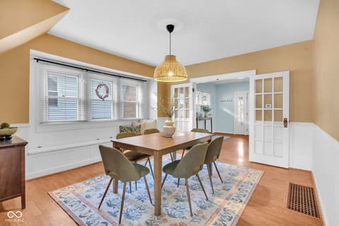 Dining room at 425 N Bosart Avenue, Indianapolis, IN