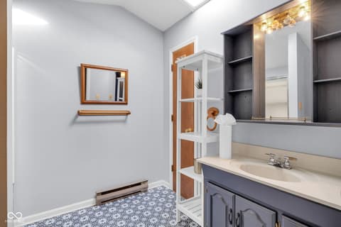 Bathroom at 425 N Bosart Avenue, Indianapolis, IN