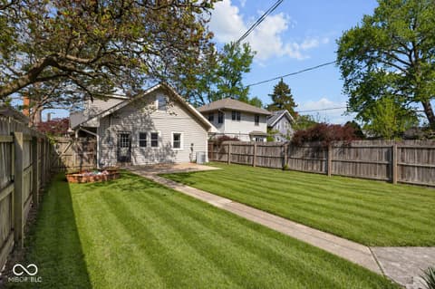 Backyard at 425 N Bosart Avenue, Indianapolis, IN