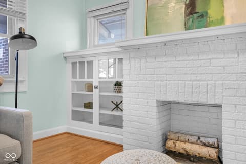 Fireplace — 425 N Bosart Avenue, Indianapolis, IN