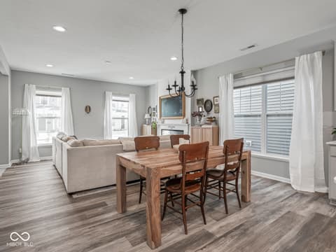 Dining room at 348 Central State Boulevard, Indianapolis, IN
