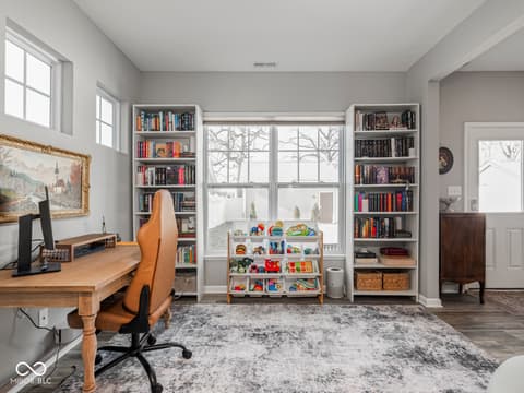 Home office at 348 Central State Boulevard, Indianapolis, IN