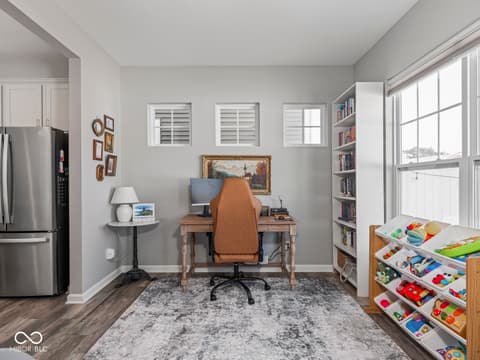 Home office at 348 Central State Boulevard, Indianapolis, IN