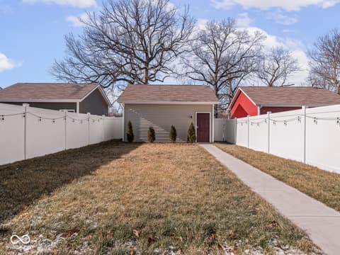 Yard at 348 Central State Boulevard, Indianapolis, IN