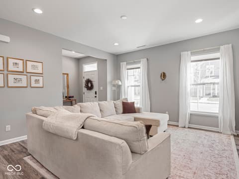 Living room at 348 Central State Boulevard, Indianapolis, IN