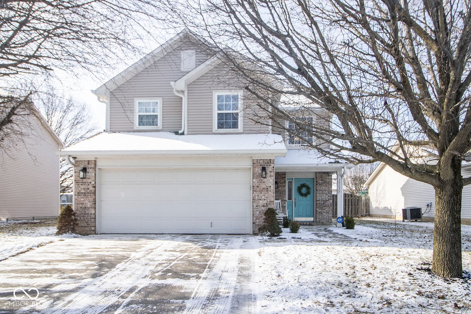 Front exterior at 15177 War Emblem Drive, Noblesville, IN