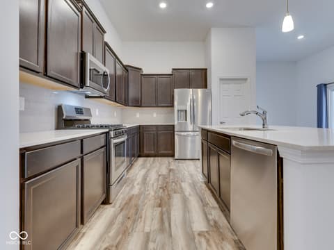Kitchen at 593 Coronado Place, Greenwood, IN