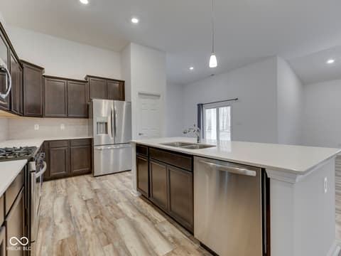Kitchen at 593 Coronado Place, Greenwood, IN