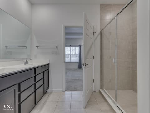 Bathroom at 593 Coronado Place, Greenwood, IN