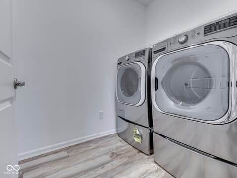 Laundry room at 593 Coronado Place, Greenwood, IN