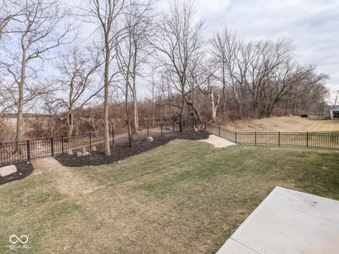 Yard at 593 Coronado Place, Greenwood, IN