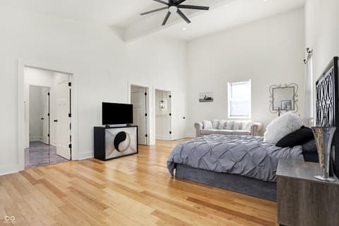 Bedroom at 1209 N Rural Street, Indianapolis, IN