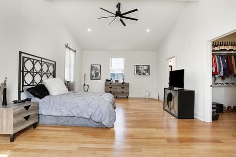 Bedroom at 1209 N Rural Street, Indianapolis, IN