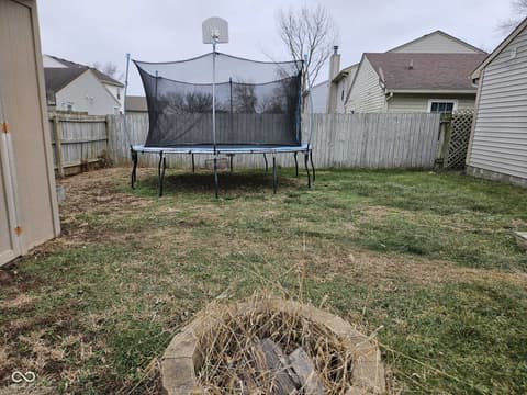 Yard at 5406 Cradle River Court, Indianapolis, IN