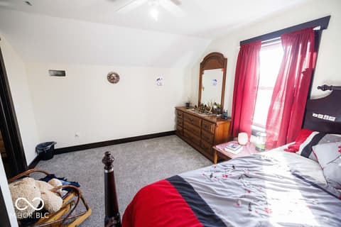 Bedroom at 14154 Defore Road, Coal City, IN