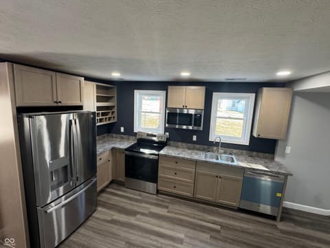 Kitchen at 9278 S Geneva Road, Flat Rock, IN