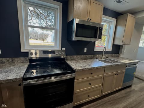Kitchen at 9278 S Geneva Road, Flat Rock, IN