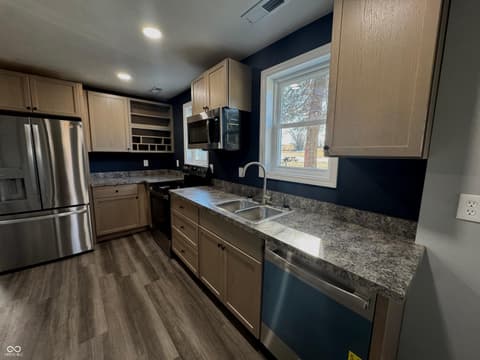 Kitchen at 9278 S Geneva Road, Flat Rock, IN