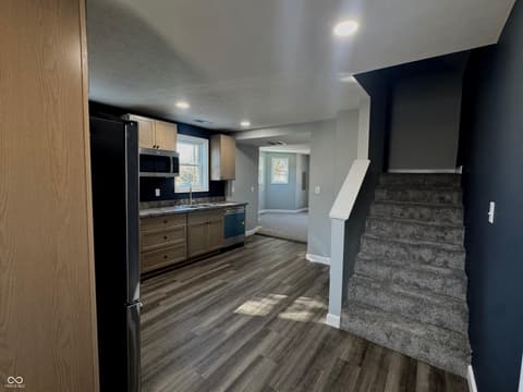 Kitchen at 9278 S Geneva Road, Flat Rock, IN