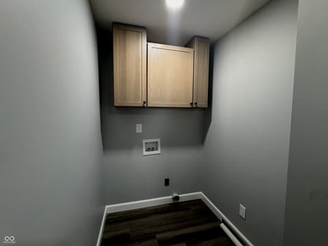Laundry room at 9278 S Geneva Road, Flat Rock, IN
