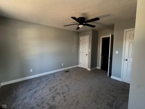 Primary bedroom at 9278 S Geneva Road, Flat Rock, IN
