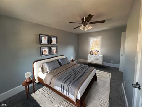 Bedroom at 9278 S Geneva Road, Flat Rock, IN