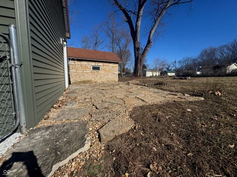 Side exterior at 9278 S Geneva Road, Flat Rock, IN
