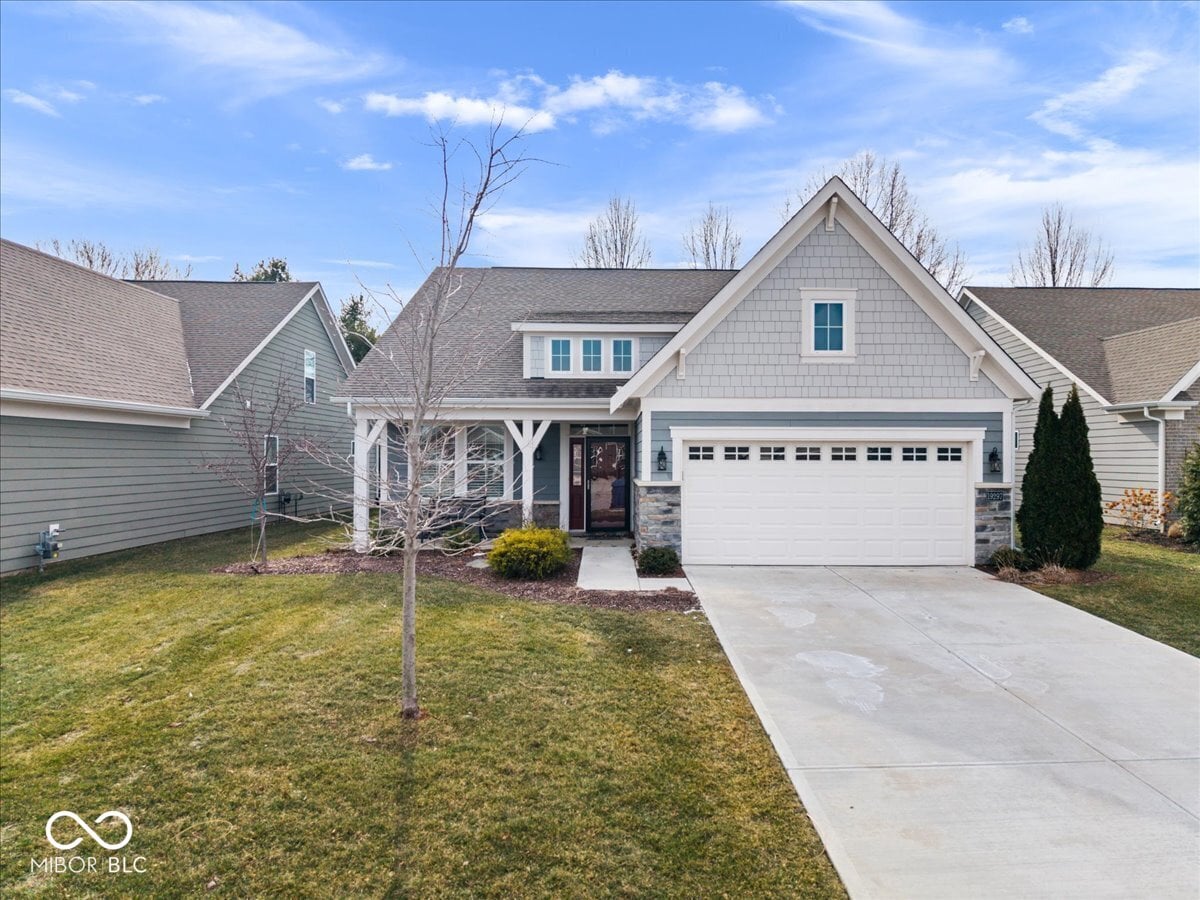 Front exterior at 19297 Edwards Grove Drive, Noblesville, IN