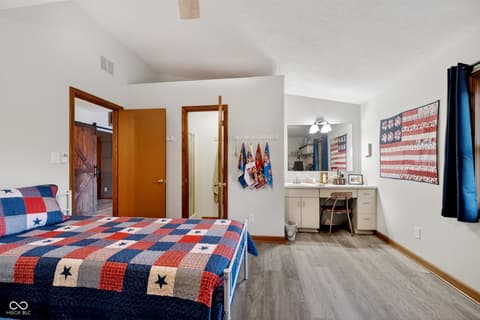 Bedroom at 2594 E Traction Road, Crawfordsville, IN