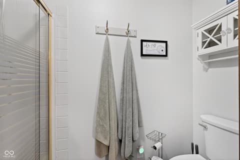 Bathroom at 2594 E Traction Road, Crawfordsville, IN