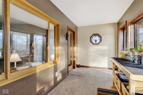 Laundry room at 2594 E Traction Road, Crawfordsville, IN