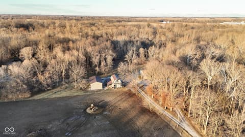 Aerial view at 2594 E Traction Road, Crawfordsville, IN