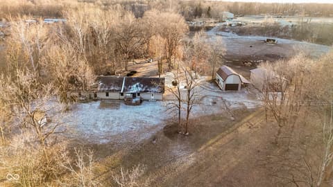 Aerial view at 2594 E Traction Road, Crawfordsville, IN