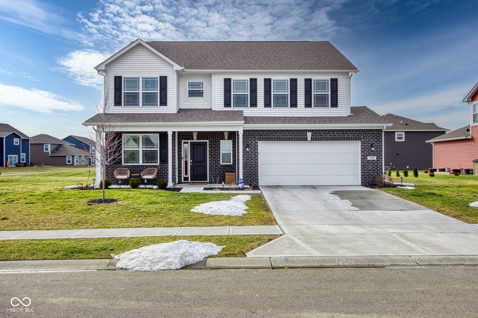 Front exterior at 1545 Aster Drive, Shelbyville, IN