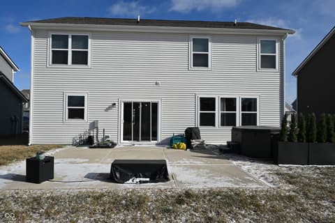 Backyard at 6948 Sablecliff Way, Brownsburg, IN