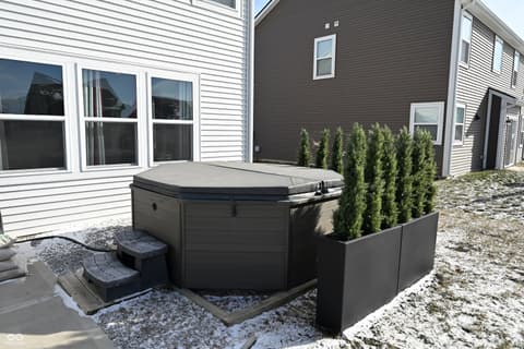 Outdoor living area at 6948 Sablecliff Way, Brownsburg, IN