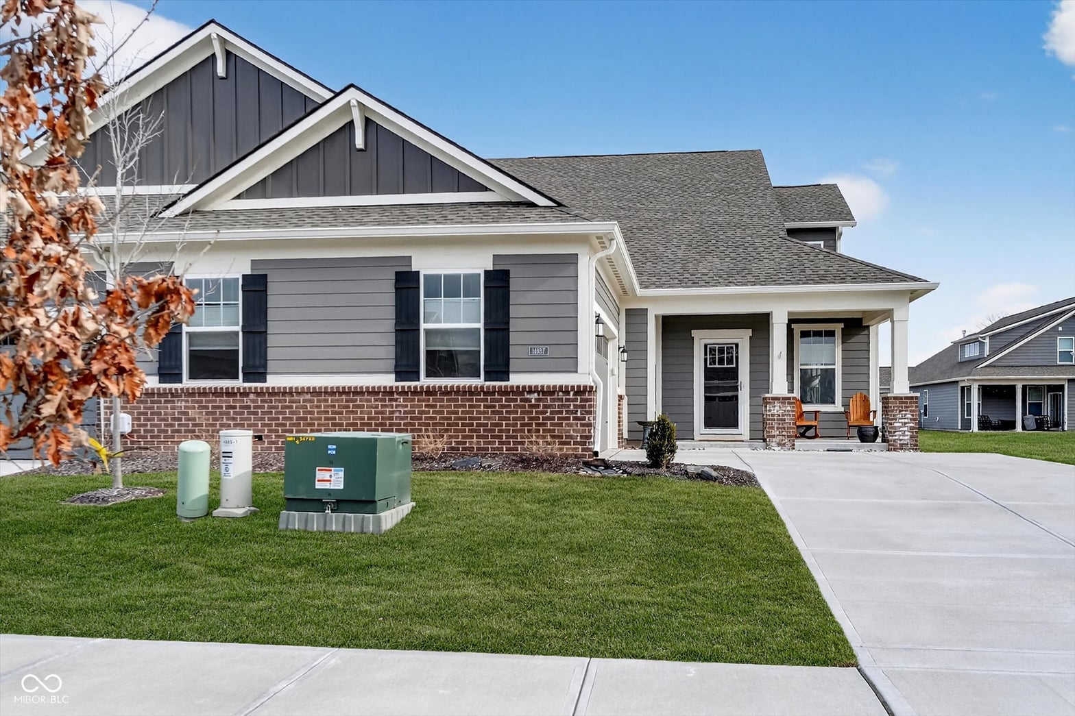 Front exterior at 14857 Stonneger Street, Westfield, IN