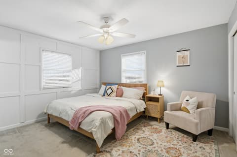 Bedroom at 2711 Pomona Court, Indianapolis, IN