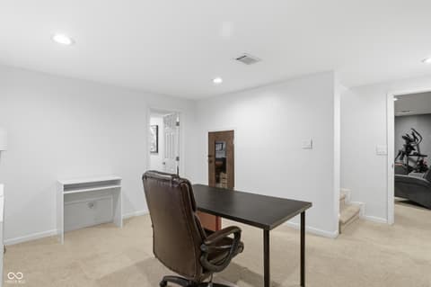 Home office at 2711 Pomona Court, Indianapolis, IN
