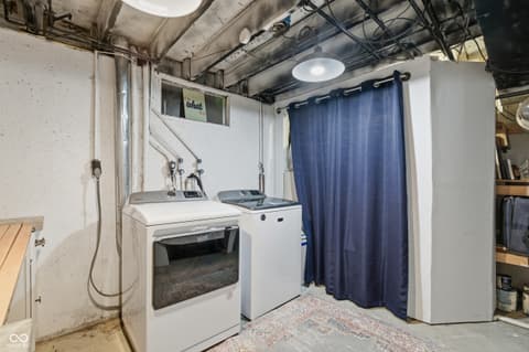 Laundry room at 2711 Pomona Court, Indianapolis, IN