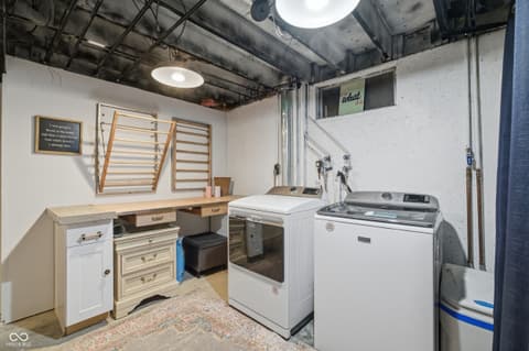 Laundry room at 2711 Pomona Court, Indianapolis, IN