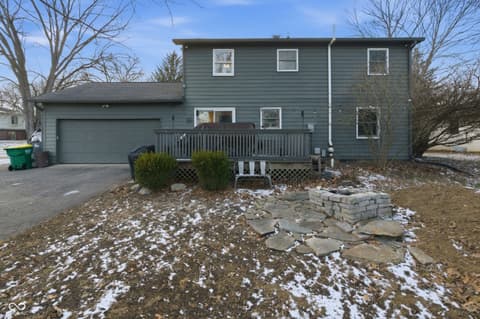Backyard at 2711 Pomona Court, Indianapolis, IN