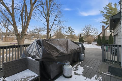 Outdoor living area at 2711 Pomona Court, Indianapolis, IN
