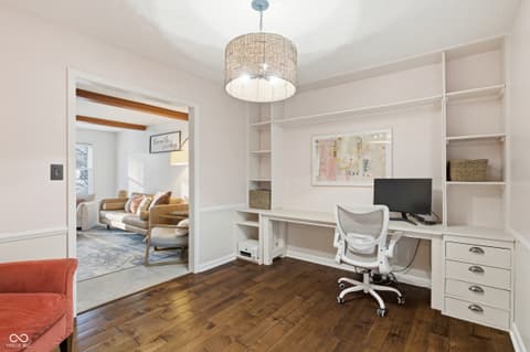 Home office at 2711 Pomona Court, Indianapolis, IN