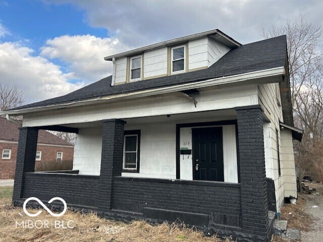 Front exterior at 1619 Kessler Blvd N Drive, Indianapolis, IN
