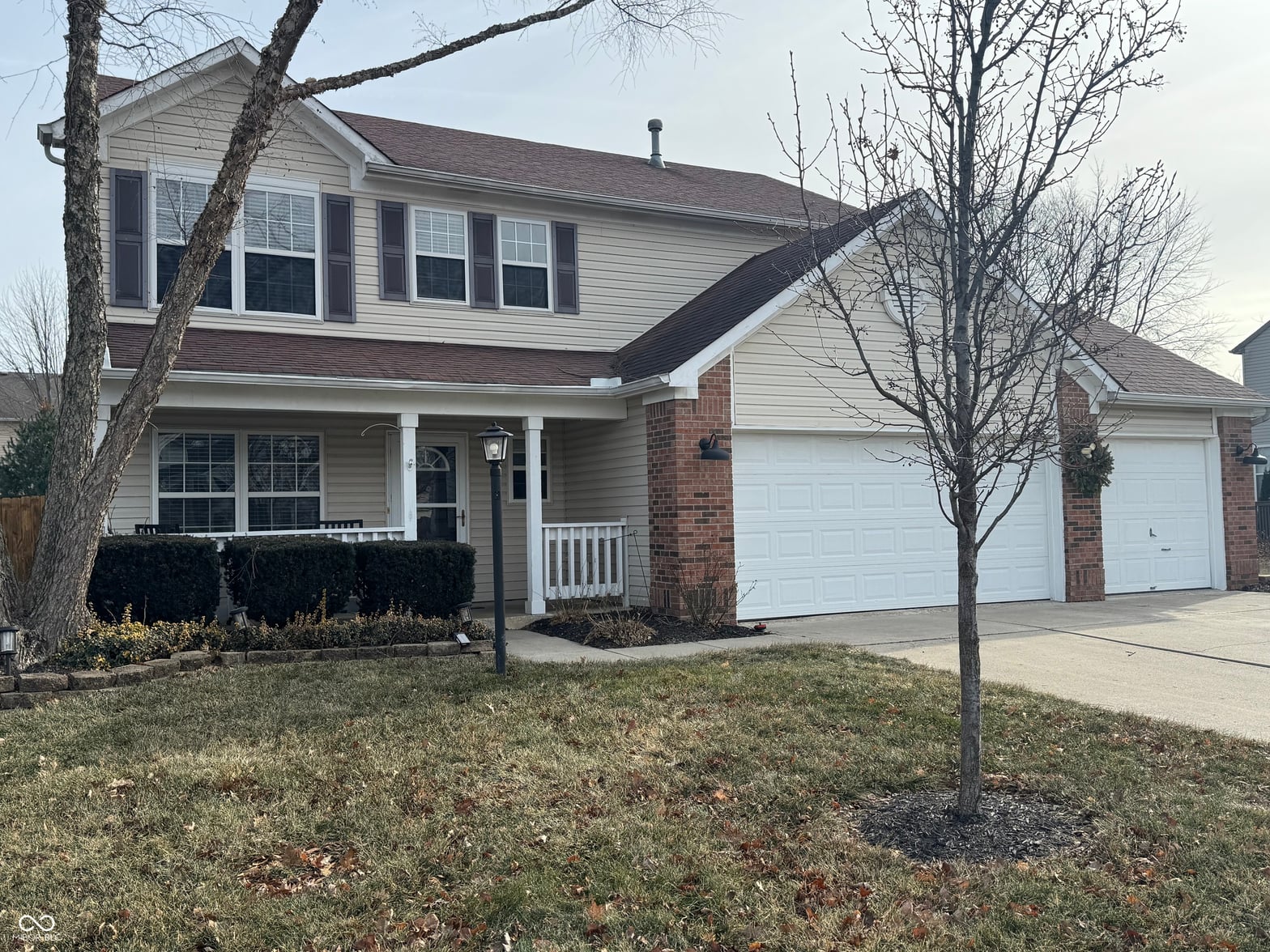 Front exterior at 12903 Turnham Drive, Fishers, IN