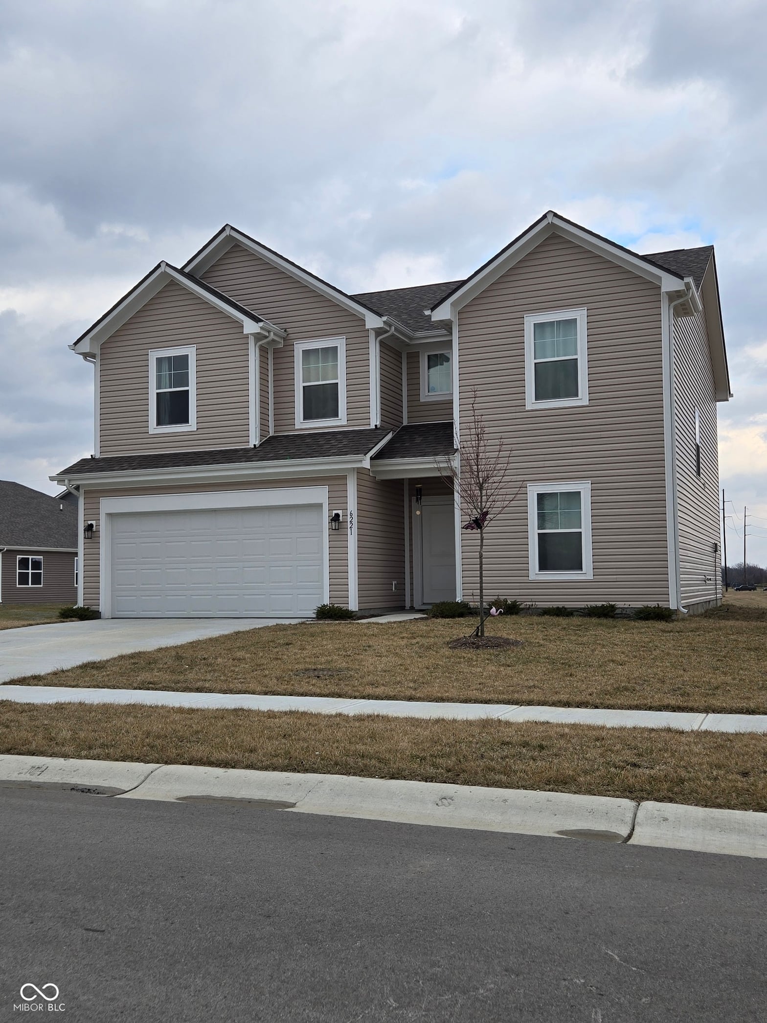 Front exterior at 6221 Countryside Forge Way, Indianapolis, IN