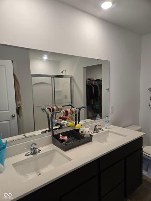 Primary bathroom at 6221 Countryside Forge Way, Indianapolis, IN