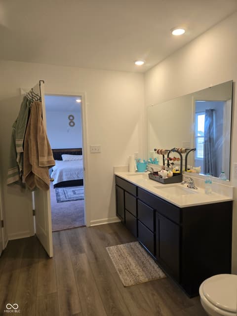 Primary bathroom at 6221 Countryside Forge Way, Indianapolis, IN