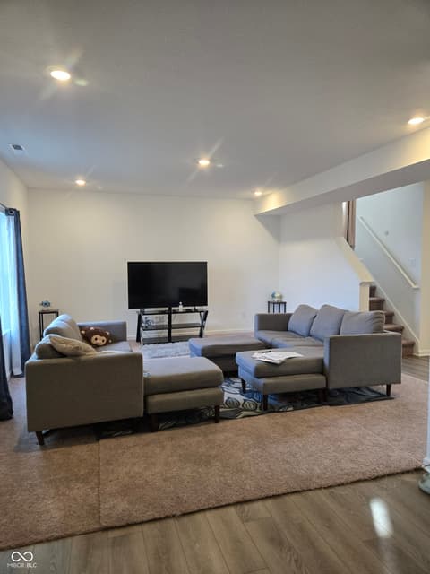 Family room at 6221 Countryside Forge Way, Indianapolis, IN